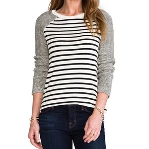 Softball Long Sleeve Tee in Ivory